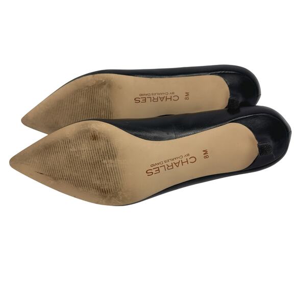 Charles by Charles David "CCD" Kitty Heel | Black | 8 - Picture 7 of 8